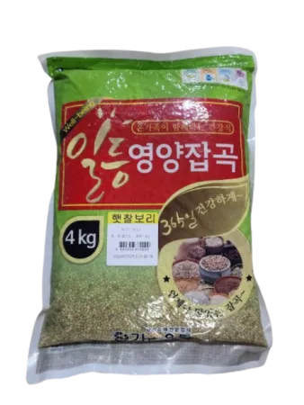 찰보리(국산) 4kg