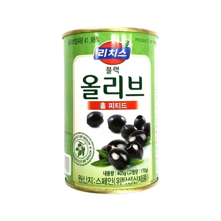리치스 블랙올리브(홀) 405g