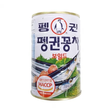펭귄 꽁치캔 400g