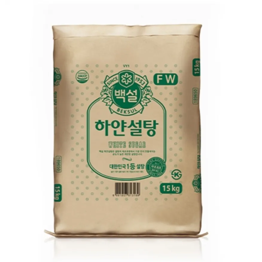 백설 하얀설탕(정백) 15kg 이미지