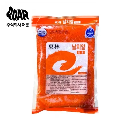 동림수산 날치알 담홍 레드 (800g) 알밥 군함 마끼 초밥 대용량
