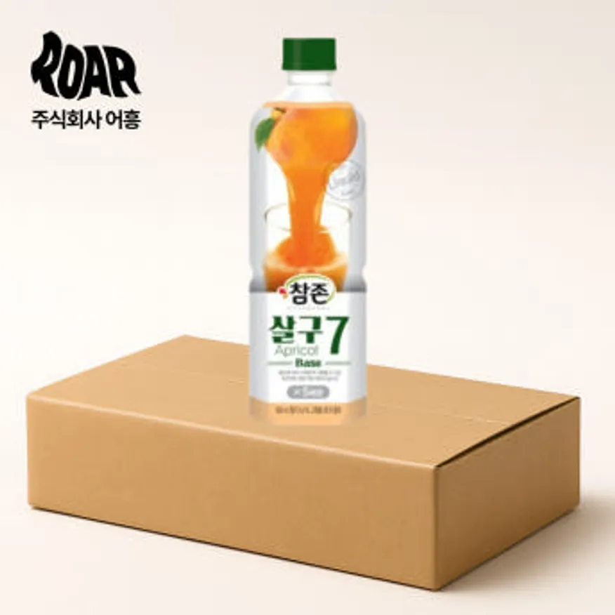 참존 살구 원액 1box (835ml x 12개) 이미지