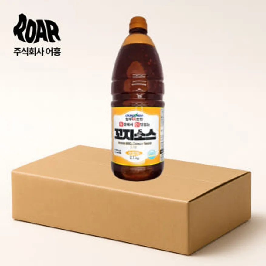 청우 꼬지 소스 순한맛 1box (2.1kg x 8개) 이미지