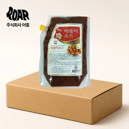 참맛 떡볶이 소스 1box (2kg x 5개)
