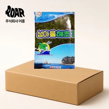 섬마을 해초무침 1box (2kg x 6개) 모듬 해초 샐러드 대용량