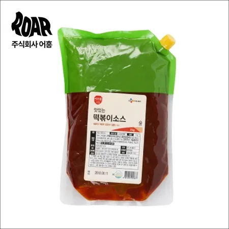 이츠웰 맛있는 떡볶이 소스 2kg