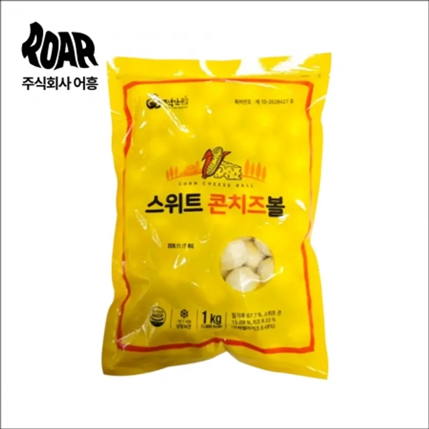 떡안애 스위트 콘치즈볼 (1kg) 이미지