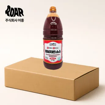 청우 치킨 소스 매운맛 1box (2.1kg x 8개)
