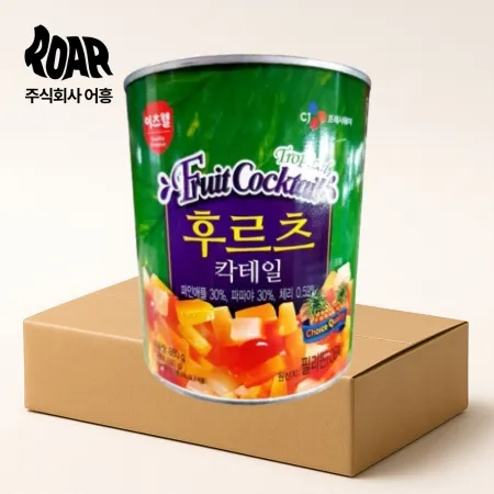 이츠웰 후르츠 칵테일 1box (850g x 12캔) 빙수 과일 재료