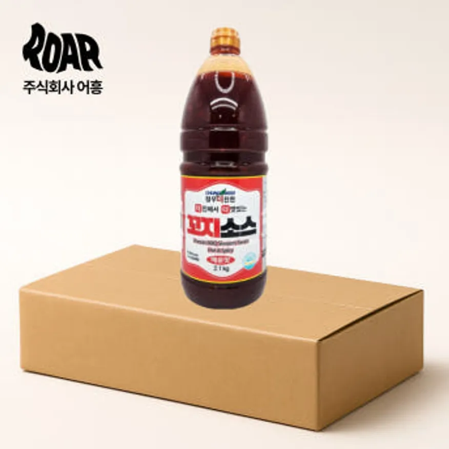 청우 꼬지 소스 매운맛 1box (2.1kg x 8개) 이미지