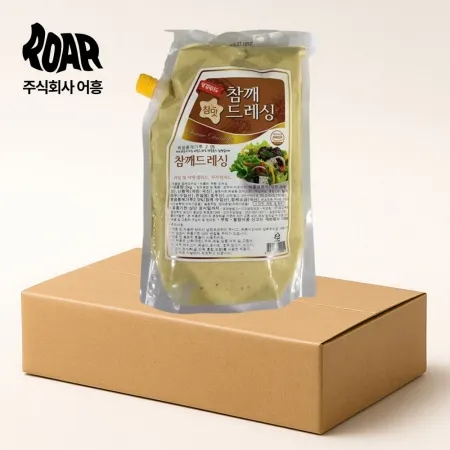 참맛 참깨 드레싱 1box (2kg x 5개) 샐러드 소스