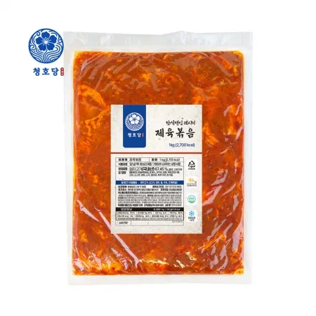 청호당 국내산 돼지고기 제육볶음 고추장맛, 1kg, 1개