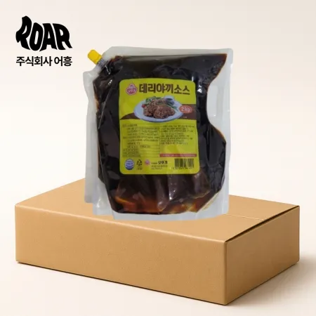 오뚜기 데리야끼 소스 1box (2kg x 6개)