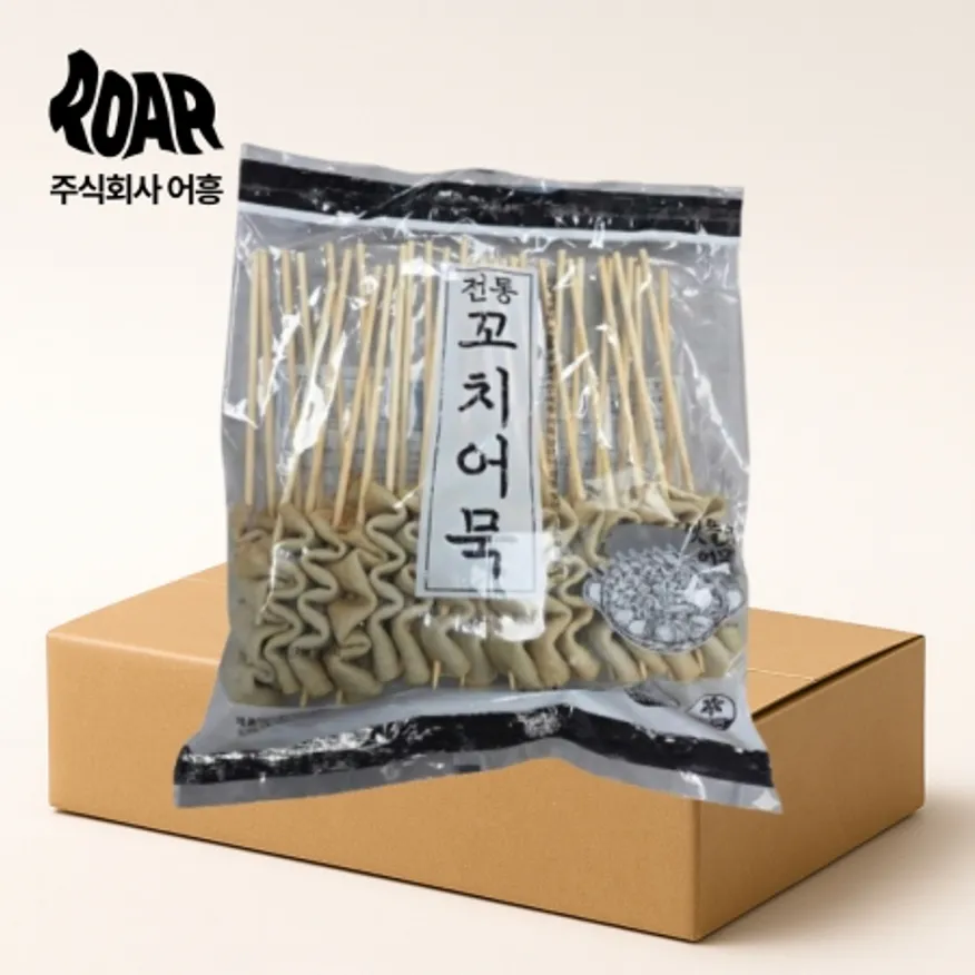 맛뜰안 전통 꼬치어묵 1box (1kg x 10개) 이미지