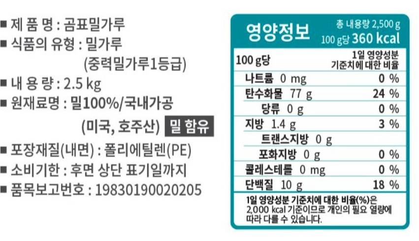 상품정보제공고시