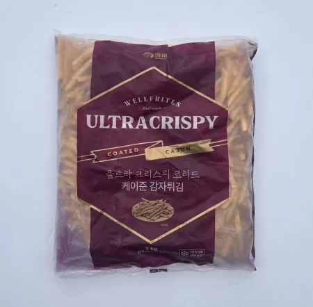 울트라 크리스피 코티드 케이준감자 2kg 냉동감자