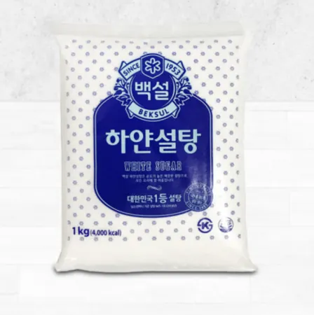 백설 설탕 1kg 