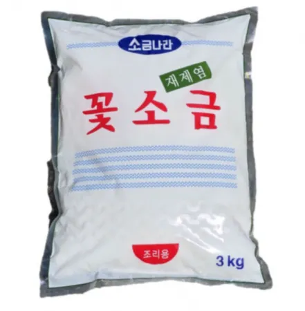 꽃소금 3kg 소금나라