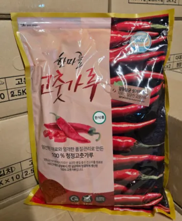 굵은고춧가루 2.5kg 중국산 윤성농산 중분