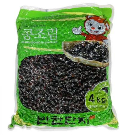 콩조림 4kg 중국산 반찬단지