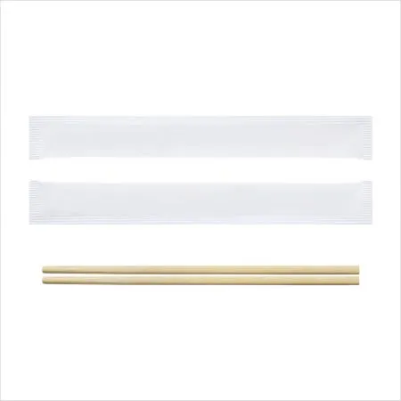 사각 대나무 젓가락 20cm 백색 무지 2000개