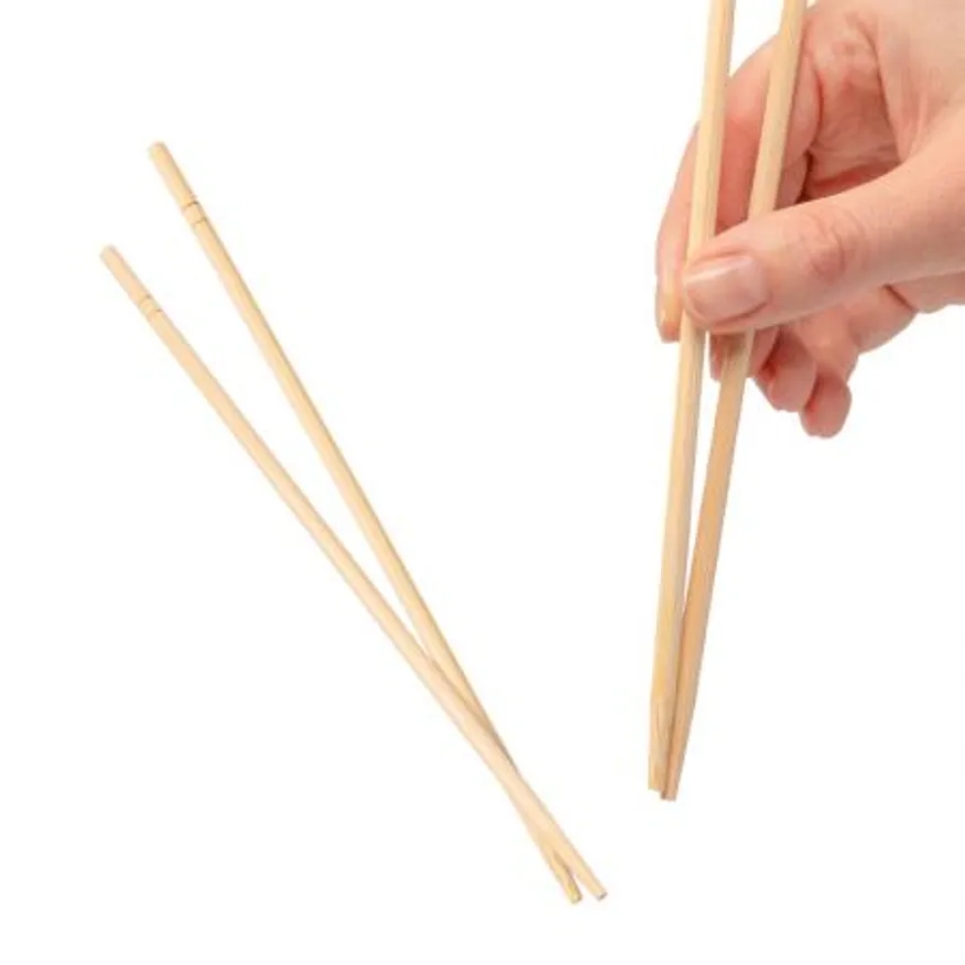 둥근 대나무 젓가락 20cm 백색 인쇄 (소원은 리뷰) 2000개 이미지