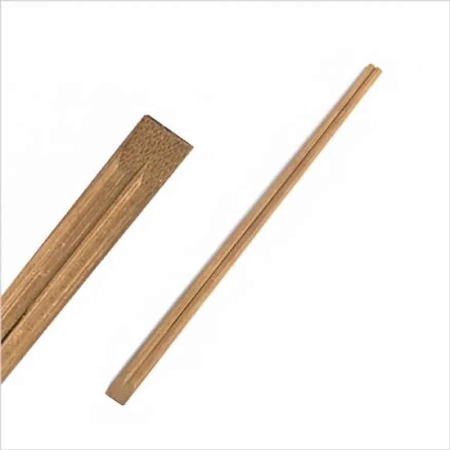 탄화 대나무 젓가락 24cm 무포장 벌크 2500개 이미지