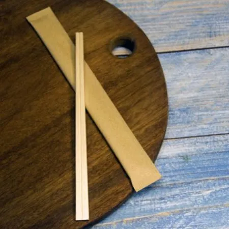 나무 젓가락 20cm 크라프트 무지 1000개 이미지