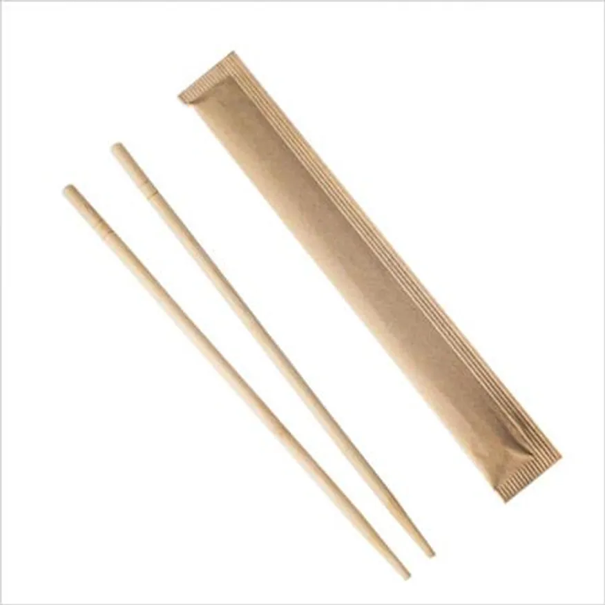 둥근 대나무젓 가락 20cm 크라프트 무지 1000개 이미지