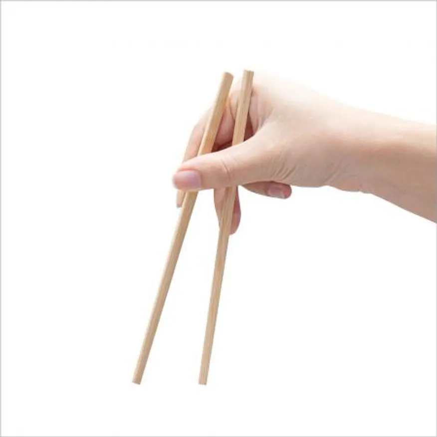 사각 대나무 젓가락 20cm 백색 무지 2000개 이미지