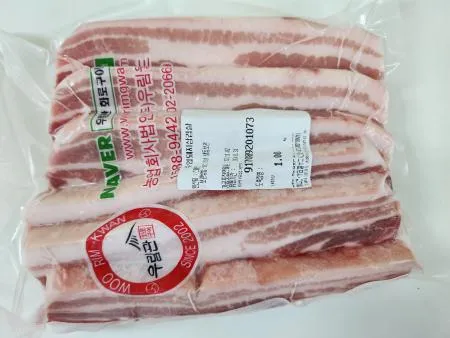 ★파격 할인★ [냉동] 우림관화로구이 듀록 삼겹살 _ 스페인산 1KG  이미지