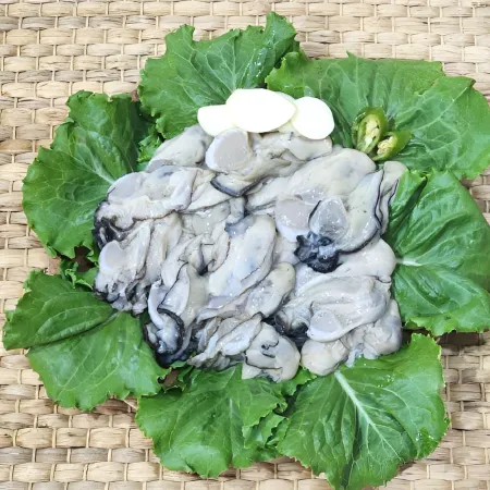통영 깐 생굴1kg 대사이즈(50~60알) 산지직송 이미지