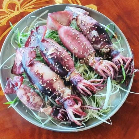 국내산 냉동 오징어 1kg (5-10미 내외)통찜 맥주안주 선동 통오징어 이미지