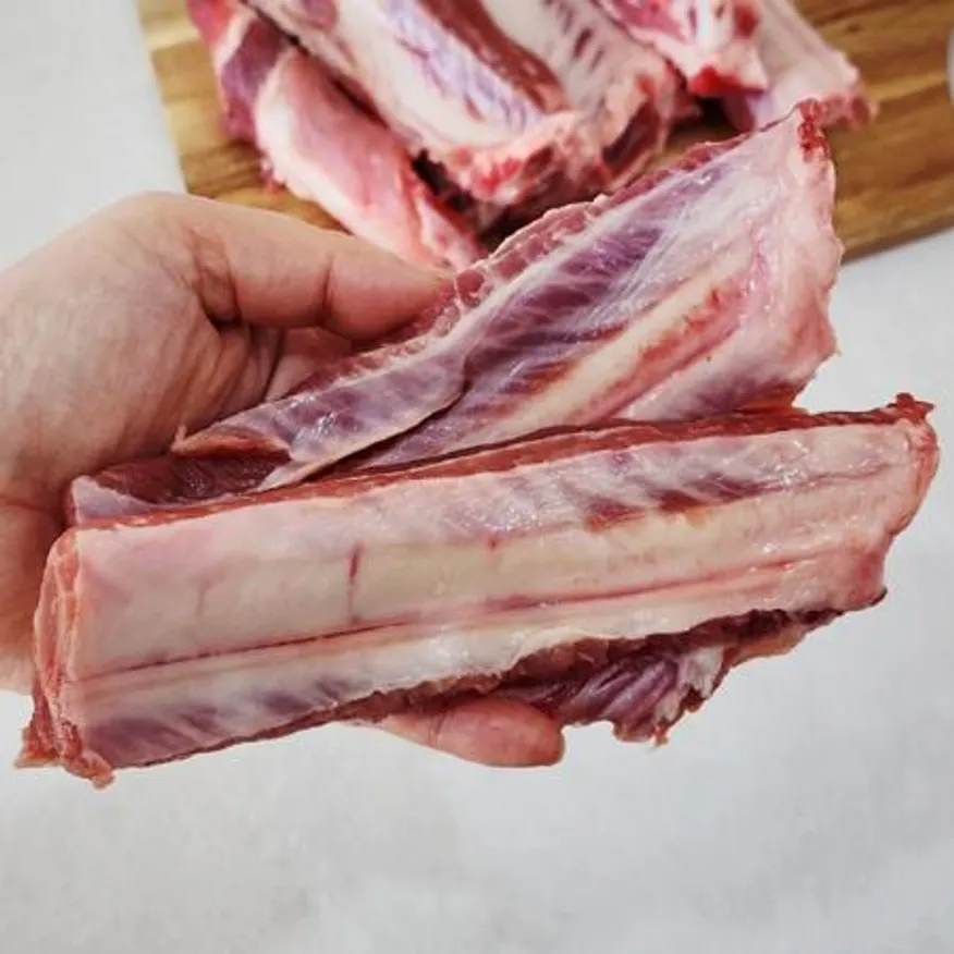 한돈 돼지 등갈비 1kg * 5ea 국내산 돼지갈비 쪽갈비 이미지