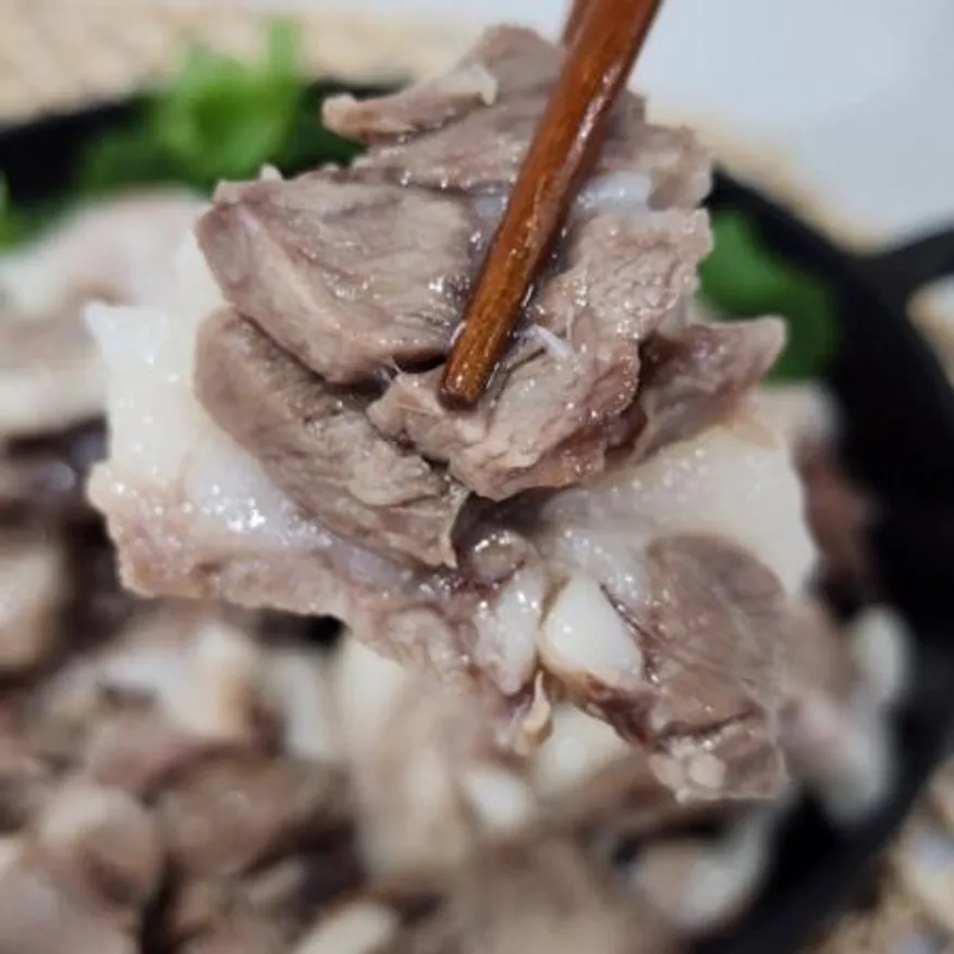 국내산 돼지 머릿고기 슬라이스1kg 돈두 슬라이스 이미지