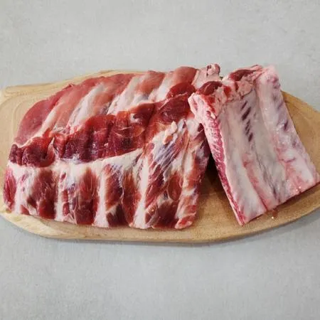 한돈 돼지 등갈비 1kg 국내산 돼지갈비 쪽갈비