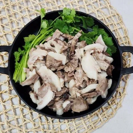 국내산 돼지 머릿고기 슬라이스1kg 돈두 슬라이스 이미지
