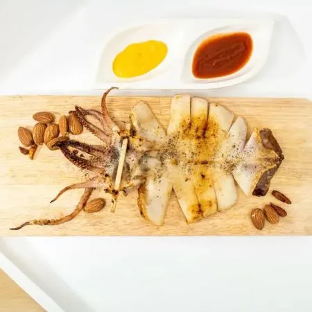 구룡포 반건조 오징어 5미(550g) 피데기 맥반석 쫄쫄이(원양산) 이미지