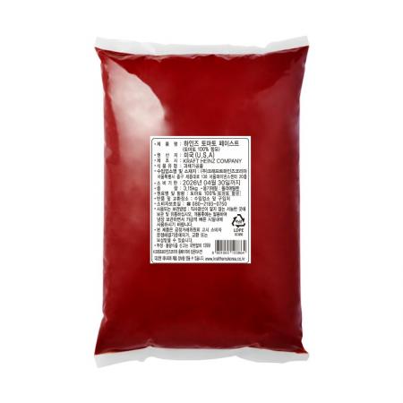 (실온)파우치 토마토 페이스트 3.15kg_하인즈