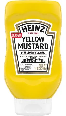 (실온)옐로우 머스타드 396g_하인즈