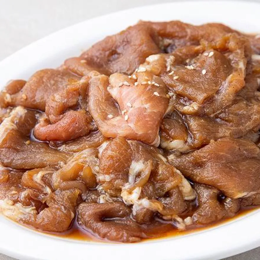 꿀맛나는세상 제주 흑돼지 양념 불고기 450g x3팩 이미지