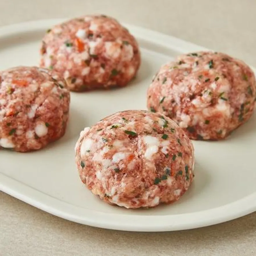 꿀맛나는세상 한돈 미트볼 베이스 500g 이미지