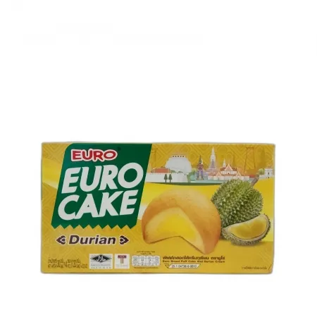 EURO 커스터드두리안 144G(30G X 4EA) /EA _태국빵 _동남아_아시안