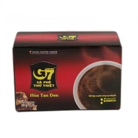 G7블랙인스턴트커피(BLACK) 30G(2GX15EA) /EA _블랙커피_동남아_동남아식재_아시안