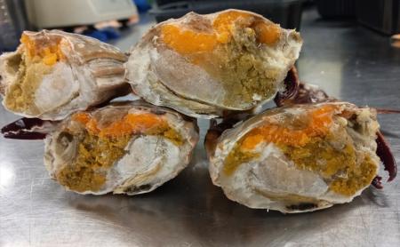 국내산 급냉 하프절단 암꽃게 1KG