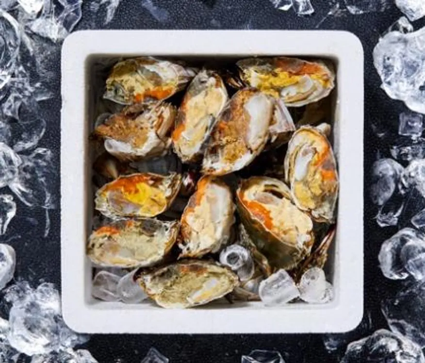 국내산 급냉 하프절단 암꽃게 2KG 이미지