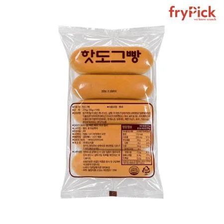 창조식품 핫도그빵 275g
