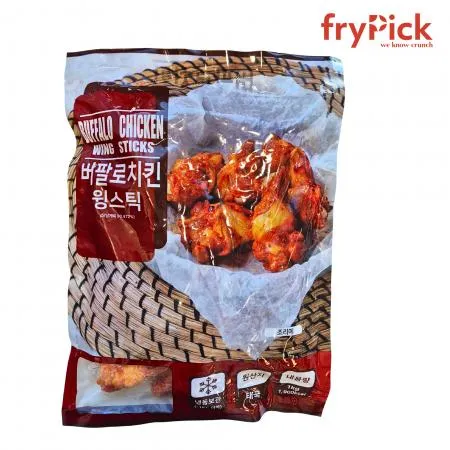 버팔로봉 냉동 1kg 업소용 매콤한 핫봉 맥주안주 간식 이미지