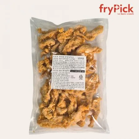 국내산 닭껍질 튀김 600g