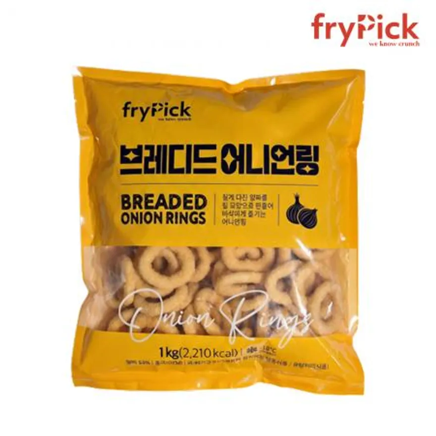 브레디드 어니언링 양파링 1kg 프라이픽 1개 이미지